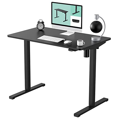 FLEXISPOT Height Adjustable Desk 40 x 24 Inches Small Desk WholePiece
