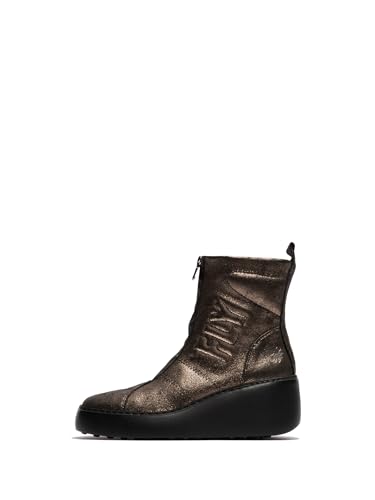 Fly London, Botas para Mujer, 42, Plata