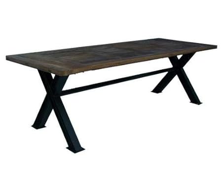 Le Drugstore Tavolo Da Pranzo Moderno Grande In Legno E