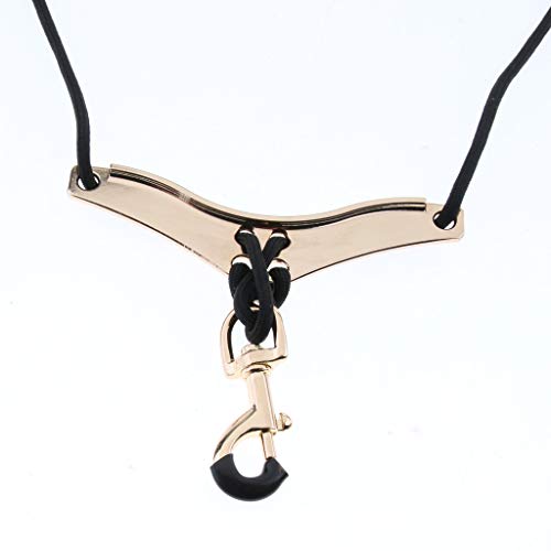 image for Baosity Adjustable Leather Sax Shoulder Belt Neck Strap for Saxophone 