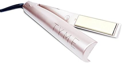TYME Iron Hair Straightener and Curler 2 in 1 Professional Digital Electric PTC Ceramic Titanium Plate