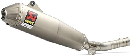 Akrapovic Slip-On Silencer Exhaust Enddopf Titanium for Titan YZ 450 °F BJ. 14 17 WR 450 °F BJ. 16/18