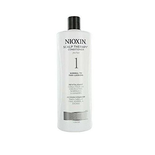 Nioxin Scalp Therapy, Conditioner System-1, Normal to Thin-Looking, 33.8 Ounce