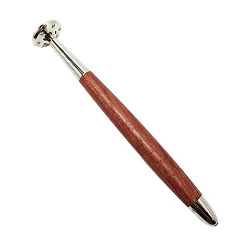 FULUSHOU 2 in 1 Tobacco Pipe Metal Cleaning Tool Rosewood Color