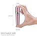 Facial Hair Remover for Women, Painless Women's Electric Shaver Face Hair Removal Razor for Chin Hair, Upper Lip Moustaches, Peach Fuzz and Cheek