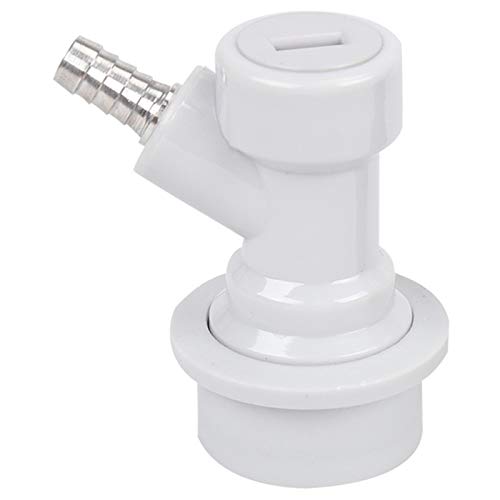 SODIAL 2 Pairs Homebrew Ball Lock Keg Disconnect Liquid And Gas Barbed Connectors Cornelius Corny Kegerator Beer
