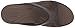 crocs Women's Sanrah Wedge Sandal, Espresso/Walnut, 7 M US