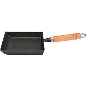 Mini Koekenpan Houten Handvat Ijzer Omelet Pot Tamagoyaki Pannenkoeken Thuis Keuken Kookgerei Koken Accessoires