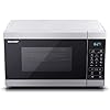 SHARP YC-MG02U-S 800W Digital Touch Control Microwave with 20 L Capacity, 1000W Grill & Defrost Function – Silver