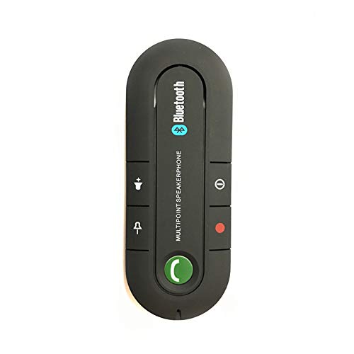 MeiBoAll Car Bluetooth Receiver Kit, Bluetooth 4.1 Hands-Free Wireless Talking Music Player Speakerphone Car Sun Visor Audio System - Thumbnail 5