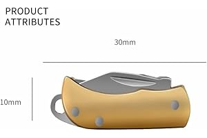 Nsiucion SIM Card Eject Pin Sim Tray Removal Tool with Knife 2 in 1 on Key Chain Cut Express Box, for iPhone