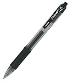 SARASA 1.0MM BLACK GEL RETRACTABLE ROLLER BALL INK PEN SOLD AS ONE EACH