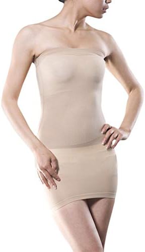 xluckx Women's Full Body Slip Shaper Seamless Slimming Tube Shapewear Dress