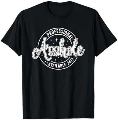 Amazon.com: I Identify As an Asshole T-Shirt : Clothing, Shoes