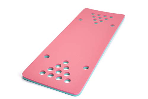 Floatation iQ HydraPong - Regulation Size Floating Beer Pong/Beirut Table and Pool Game - Made in The USA w/Durable (PE) Tear Resistant Foam (Pink/Turquoise) Floatation iQ HydraPong - Regulation Size Floating Beer Pong/Beirut Table and Pool Game - Made in The USA w/Durable (PE) Tear Resistant Foam (Pink/Turquoise)