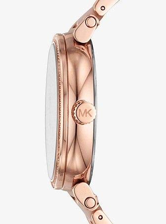 Michael-Kors-Damen-Analog-Quarz-Uhr-mit-Edelstahl-Armband-MK4336