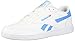 Reebok Men's Club MEMT Shoe, White/Bright Cyan/White, 14 M US