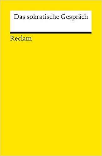 Das Sokratische Gesprach Reclams Universal Bibliothek Amazon De Birnbacher Dieter Krohn Dieter Bucher