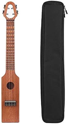 23" Mahogany Acoustic Ukulele Innovative Bottle Shaped Ukulele Musical Instruments Props