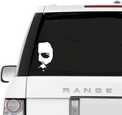 A&B Trader’s Car Decals Michael Myers Creepy Half