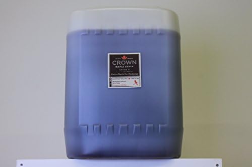 Crown Maple Very Dark Color, Strong Taste Certified Organic Maple Syrup, 5 Fl Oz, Basting Glazes, Sauces, Mustards, Coffee