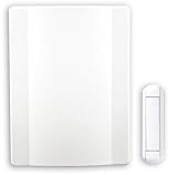 Heath Zenith SL-6505-00 Traditional Décor Series Wireless Mechanical Chime, White