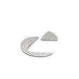 MAXMILO Car Interior Bling Accessories for Lexus ES NX RX LS is CT LX UX GS LC RC GS-F RC-F Steering Wheel Sign Logo 3D Rhinestone Decals Cover