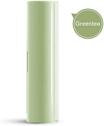BLD Soft face oil absorbing sheet Oil Blotting Paper Greentea 5 meter long roller pull design portable easy to carry!