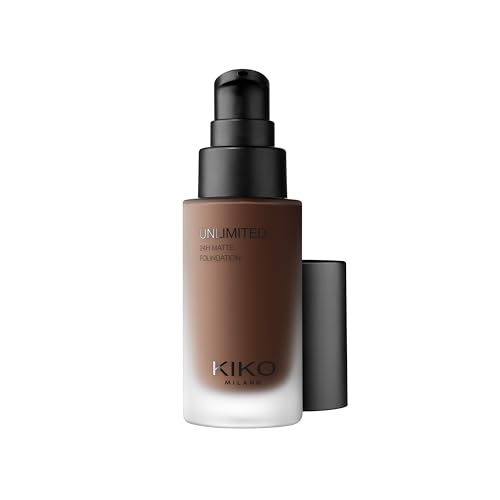 KIKO Milano Unlimited 24H Matte Foundation 20 N, Long-Lasting Matt Liquid Foundation With Up To 24-Hour Hold