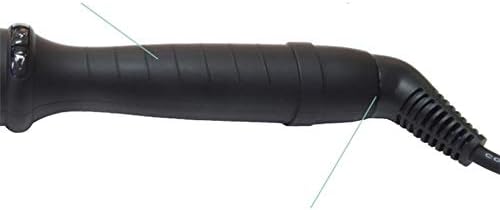 YONAIL Bubble Curling Iron Wand 1 inch Hair Curler Tourmaline Ceramic Curling Tongs Beach Wave Curler Iron LCD Temp Adjustable Hair Crimper Styling Tool - Image 4