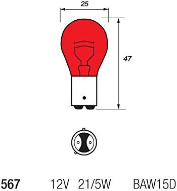 Other ® 2 x Amber Orange 12V 21W Bayonet Indicator Signal Off Set Pins Car Bulbs Amber/Orange/Yellow Left and Right Turn Signal Indicator Car Bulbs 12V Branded (WALI) - Image 3
