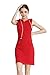 AEETE Fashion Womens Summer Casual Sleeveless Hoody Dress
