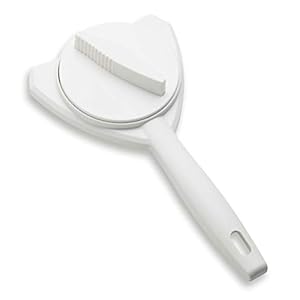 KUHN RIKON "Gripper" Jar Opener, Plastic, White Strain-Free