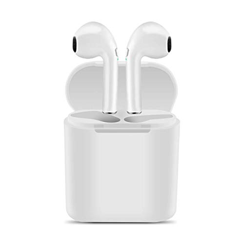 littlejian Bluetooth Headphones,Wireless Workout Sport Running Earbuds,Bass HiFi Stereo in-Ear Earphones with Case, Long Hrs Playback, Noise Cancelling Microphone