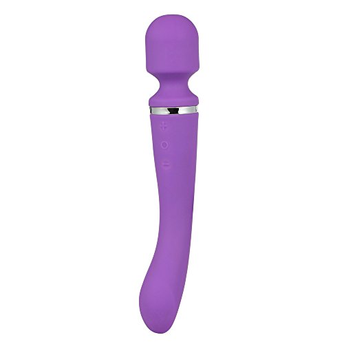 Handheld vibrator back massager wireless double end viberate elec…