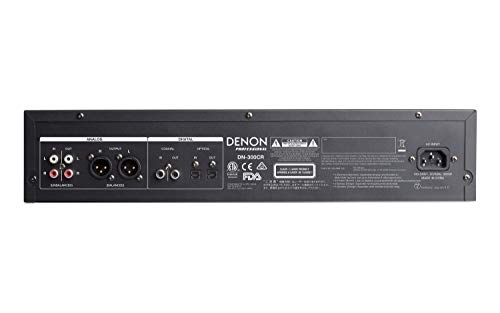 Denon Professional Rackmount Professional CD recorder/Player with Rugged Tray Transport DN300CRXUS