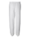 Jerzees Adult 8 oz. NuBlend® Fleece Sweatpants XL WHITE
