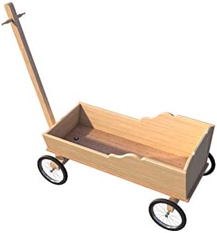 Amazon.com: Wagon Planes de madera para niños DIY mango largo para niños de paseo juguete Push Carro al aire libre: Toys \u0026 Games