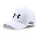 Under Armour Men's Golf Headline Cap, White/White, Large/X-Large