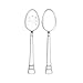 Pfaltzgraff Sapphire Bay 53-Piece Stainless Steel Flatware Set with Serving Utensil Set and Steak Knives, Service for 8