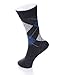 Alpine Swiss Mens Dress Socks 6 Pair Crew Sock Cotton Dress Socks for Men Solid Ribbed Argyle Pattern Multicolor Fun Designs