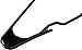 Utopia Home 20-Pack Plastic Hangers for Clothes - Space Saving Notched Hangers - Black