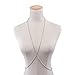 DDLBiz Women Sexy Body Chain Jewelry Bikini Waist Beach Harness Slave Necklace (Silver)