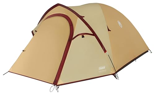 Coleman Darwin 3 Plus zomertent, compacte koepeltent voor 3 personen, lichte campingtent voor 3 personen, festival- en wandeltent, 2000 mm waterdicht, extra ademend vermogen, ingenaaid grondzeil
