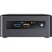 Intel NUC NUC8i3BEH Mini PC/HTPC, Intel Core i3-8109U 3.0GHz, 8GB DDR4, 240GB SSD, Windows 10 Pro, WiFi, Bluetooth, 4k Support, Dual Monitor Capable (i3 NUC Tall 8GB RAM + 240GB SSD)