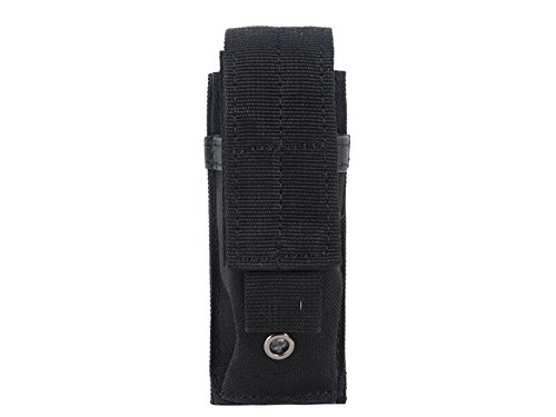 Molle Light Portable Tactical Open Top Mag Magazine Pouch Men's Tactical Bag Hunting Bag Black