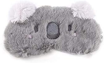 Super Comfortable, 100% Cotton and Silk Koala sleep mask by United Lethargic
