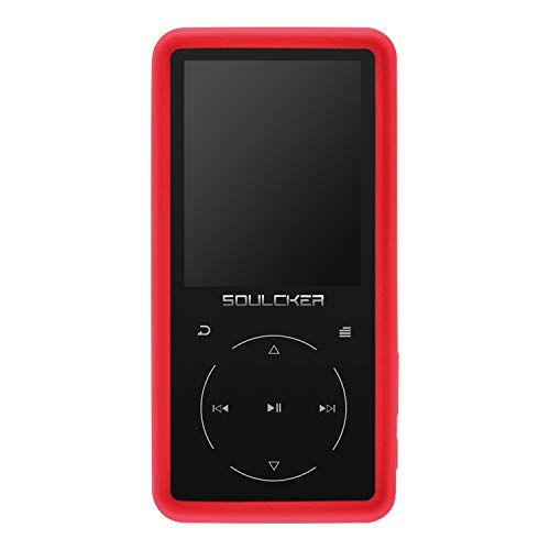 Fromsky Case for Soulcker D16 MP3 Player, Silicone Skin Protective Cover Case (Red) - Thumbnail 6