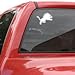NFL Detroit Lions 8x8 White Team Logo Decal