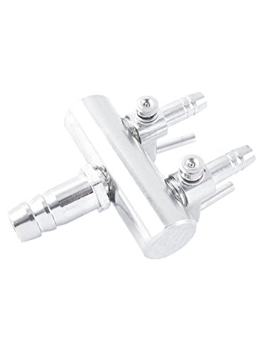 Uxcell Aquarium 2 Way Air Flow Splitter Distributor Pump Valve, 8mm-4mm